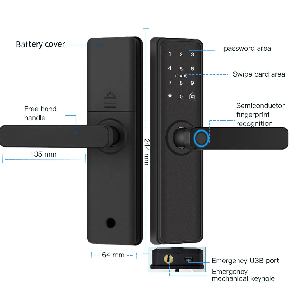 Lockify-Smart Fingerprint Door Lock
